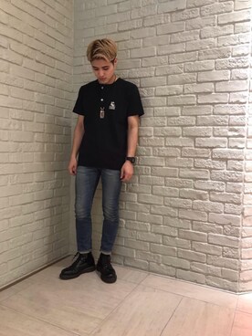 「ロック」｜t.さん（メンズ・165cm）の夏コーディネート