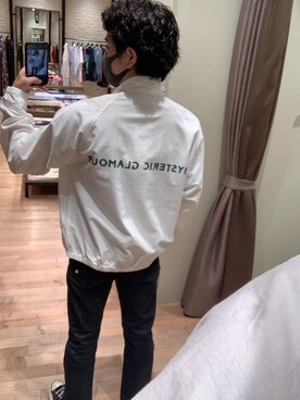 「ロックコーデ」｜「アイテム（ブルゾン）」を使った、t.さん（メンズ・165cm）の秋コーディネート