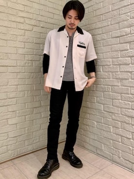 t.さん（メンズ・165cm）の春コーディネート