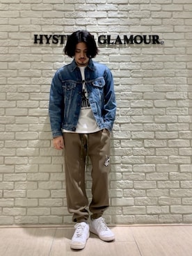 t.さんの（HYSTERIC GLAMOUR | ヒステリックグラマー）を使ったコーディネート