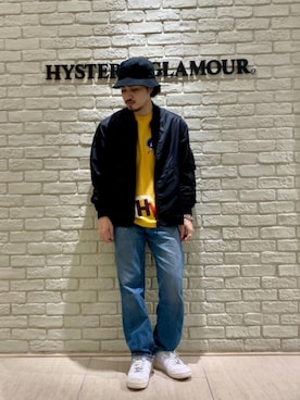 t.さんの（HYSTERIC GLAMOUR | ヒステリックグラマー）を使ったコーディネート