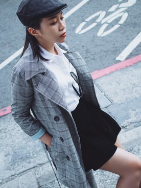 「VII&CO（VII&CO）のアイテム」を使った、Yuling Tanさん（レディース・160cm）の春コーディネート