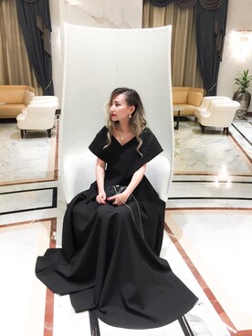 「GOWN」｜queenhorsfallさん（レディース・163cm）の秋コーディネート