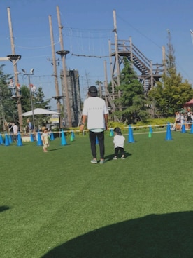 「VISSLA（ヴィスラ）のアイテム」を使った、HiL0さん（メンズ・170cm）の秋コーディネート