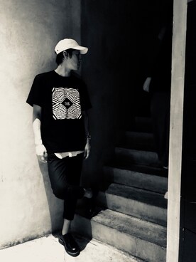 クッキーさん（メンズ・180cm）の夏コーディネート