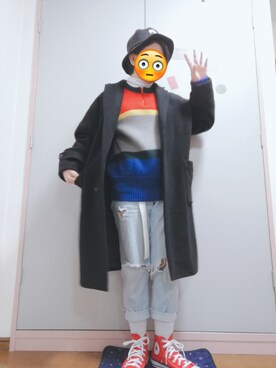 お寿司太郎さん（レディース・152cm）の冬コーディネート