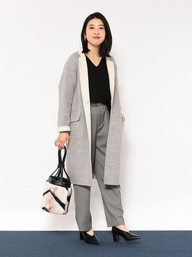 sato6948さん（レディース・155cm）の冬コーディネート