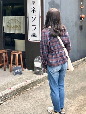 にょさん（レディース・156cm）の秋コーディネート