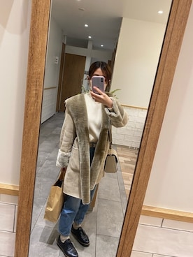 にょさん（レディース・156cm）の冬コーディネート