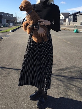 Shuさん（レディース・163cm）の冬コーディネート