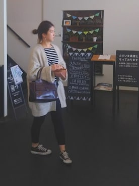 「ZARA（ザラ）のアイテム（ジャケット/アウター、ベージュ系）」を使った、すすさん（レディース）の春コーディネート