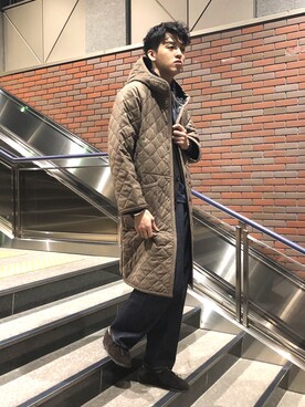 Traditional Weather wear メンズ　ダッフルコート