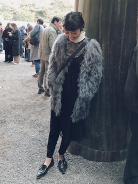 mihokoetさん（レディース・164cm）の冬コーディネート