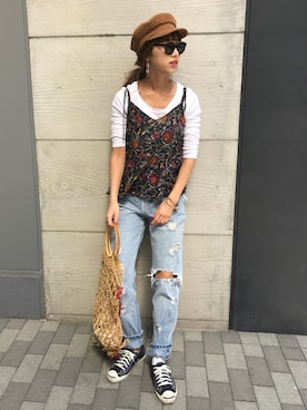 mihokoetさん（レディース・164cm）の春コーディネート