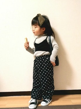 「GLOBAL WORK（グローバルワーク）のアイテム（その他）」を使った、yur★takさん（キッズ・90cm）の春コーディネート