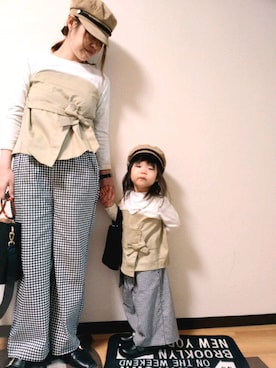 yur★takさん(キッズ・90cm)の春コーディネート