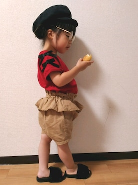 「POOL（プール）のアイテム（その他）」を使った、yur★takさん（キッズ・90cm）の夏コーディネート