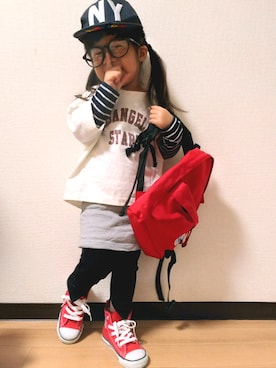 yur★takさん（キッズ・90cm）の秋コーディネート