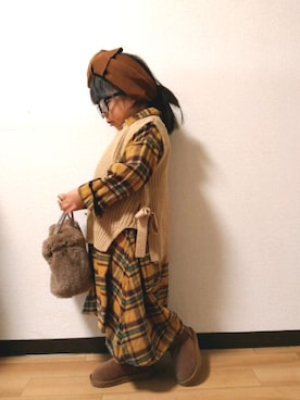 yur★takさん（キッズ・100cm）の冬コーディネート