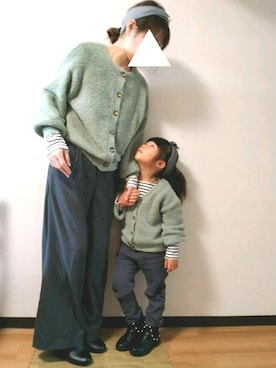 yur★takさん（キッズ・100cm）の冬コーディネート