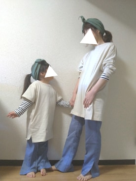 yur★takさん（キッズ・100cm）の春コーディネート