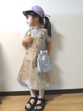 yur★takさん（キッズ・100cm）の春コーディネート