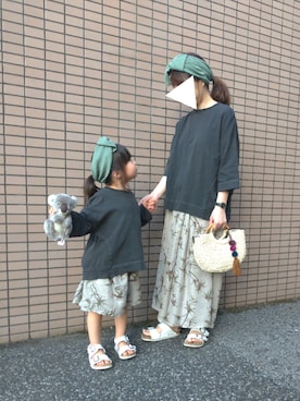 yur★takさん（キッズ・100cm）の夏コーディネート