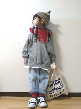 yur★takさん(キッズ・110cm)の冬コーディネート