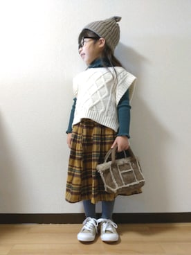 yur★takさん(キッズ・110cm)の冬コーディネート