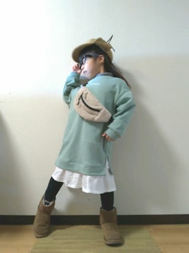 yur★takさん（キッズ・110cm）の冬コーディネート