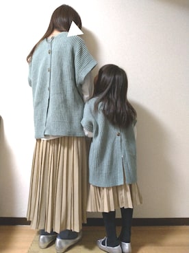 「Mint隊」｜「アイテム（その他）」を使った、yur★takさん（キッズ・110cm）の春コーディネート