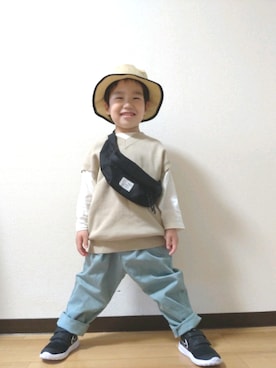 「Mint隊」｜yur★takさん（キッズ・110cm）の春コーディネート