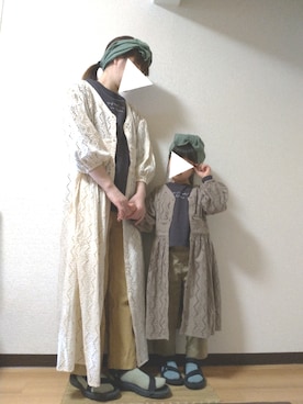 「Mint隊」｜yur★takさん（キッズ・110cm）の春コーディネート