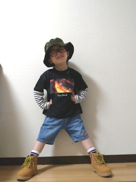 yur★takさん（キッズ・110cm）の春コーディネート