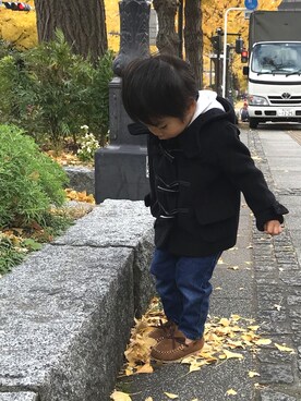 Rさん(キッズ・80cm)の冬コーディネート