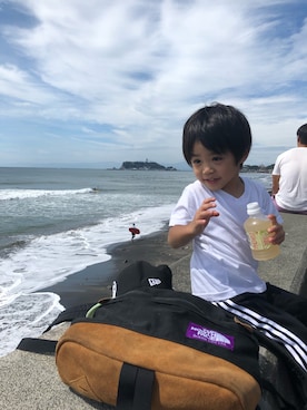 Rさん（キッズ・100cm）の秋コーディネート