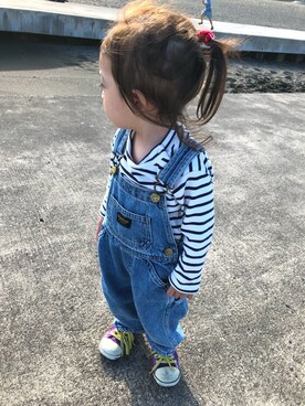 Rさん（キッズ・110cm）の春コーディネート