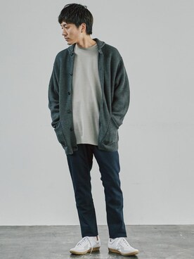 K.Fukudomeさん（メンズ・167cm）の秋コーディネート