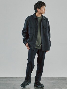 K.Fukudomeさん（メンズ・167cm）の秋コーディネート