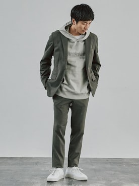 K.Fukudomeさん（メンズ・167cm）の秋コーディネート