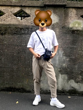 「チェック柄に恋してる」｜🐻さん（メンズ・174cm）の秋コーディネート