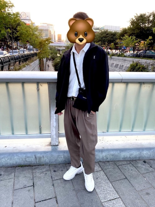 Yves Saint Laurent グレー ナイロンジャケット 2025年最新】Yves Saint Laurent メンズ ナイロンジャケットの