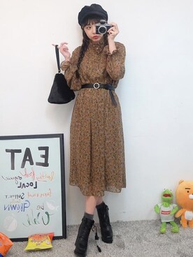 o.kisybobbyさん（レディース・158cm）の冬コーディネート