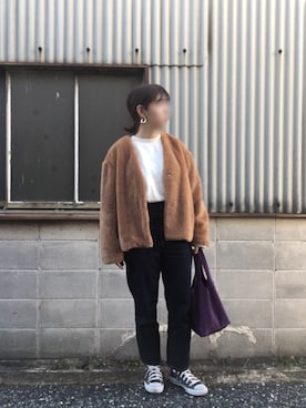 rosaさん（レディース・150cm）の冬コーディネート