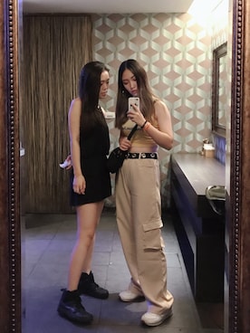 「shein」｜Moët さん（レディース・166cm）の夏コーディネート