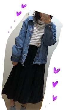 「smooth（スムース）のアイテム」を使った、ゆいさん（レディース・149cm）の春コーディネート