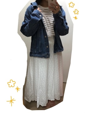 「smooth（スムース）のアイテム」を使った、ゆいさん（レディース・149cm）の春コーディネート