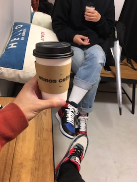 「airmax」｜「アイテム（その他）」を使った、AlphAさん（メンズ・176cm）の冬コーディネート