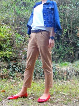 ももひなさん（レディース・167cm）の春コーディネート