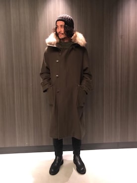 hyshmt01さん（メンズ・171cm）の冬コーディネート